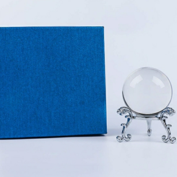 Pick color! Crystal Ball with silver colored stand - Picture 12 of 14